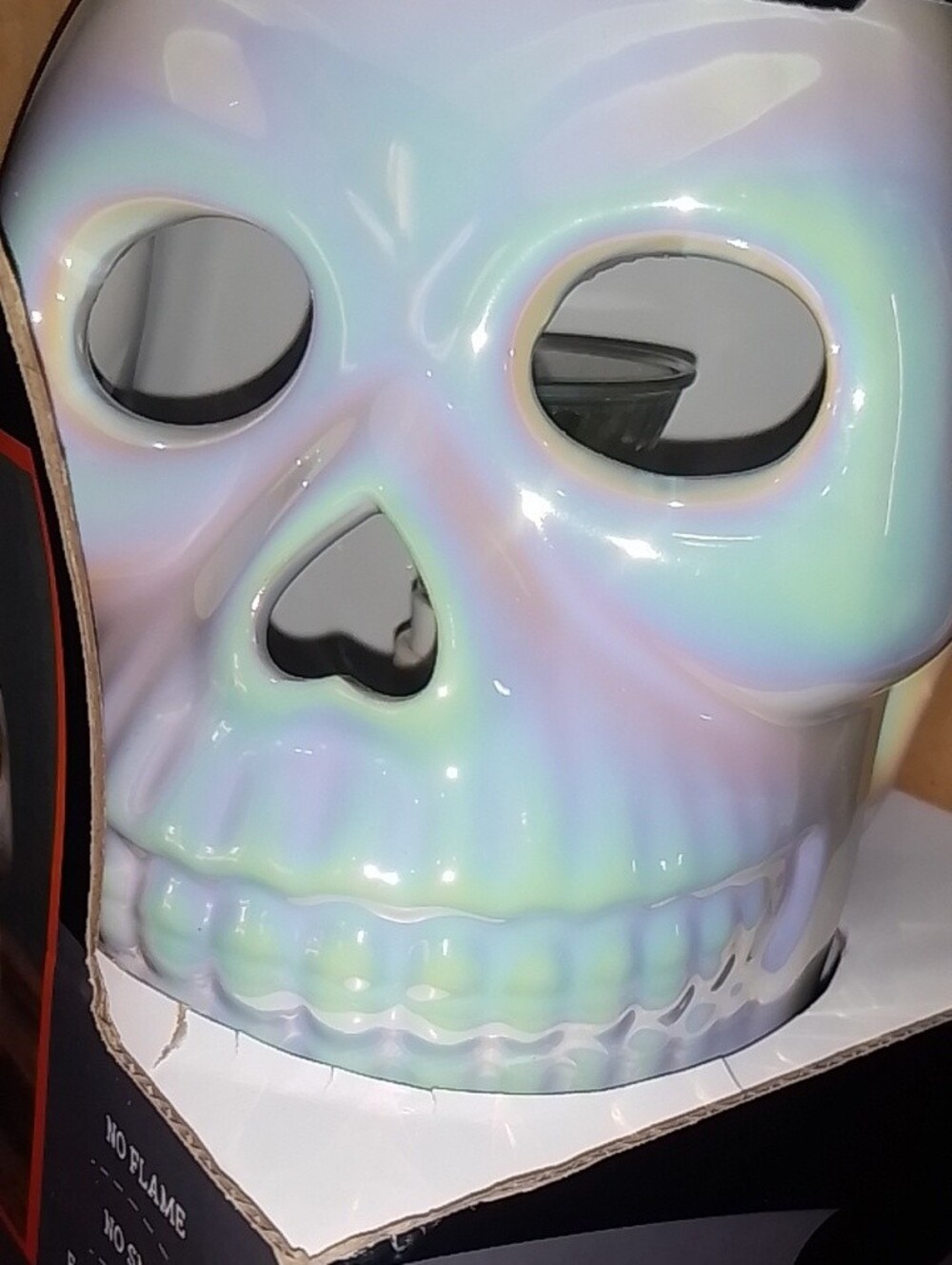 Ceramic Skull Wax Warmer